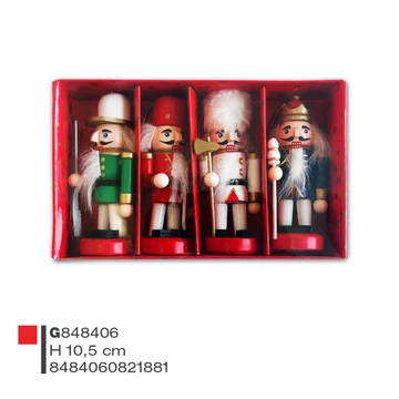 Nussknacker - 4 Stück/Packung