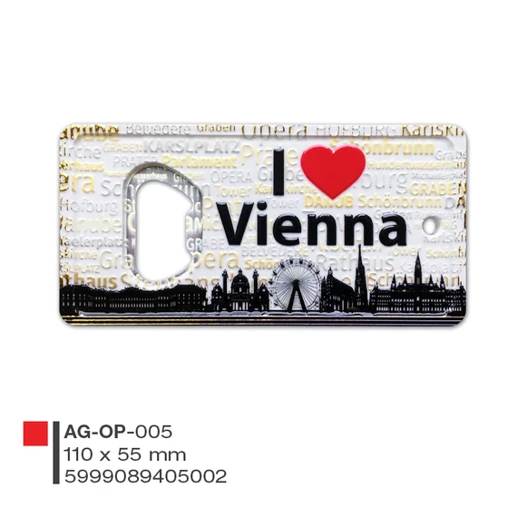 Flaschenöffner mit Magnet